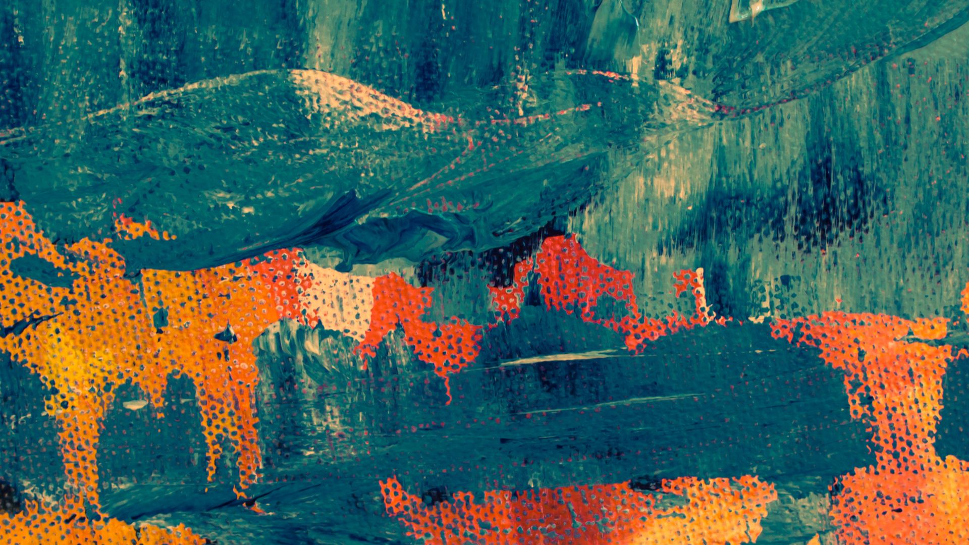 Colourful original abstract artwork